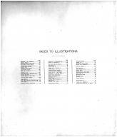 Index to Illustrations, Marion County 1915